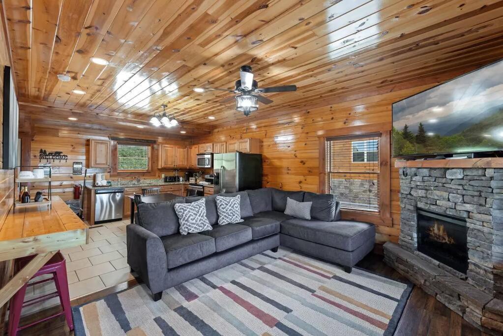 Heated Pool Hot Tub Game Room Mountain Views Sevierville Exterior foto