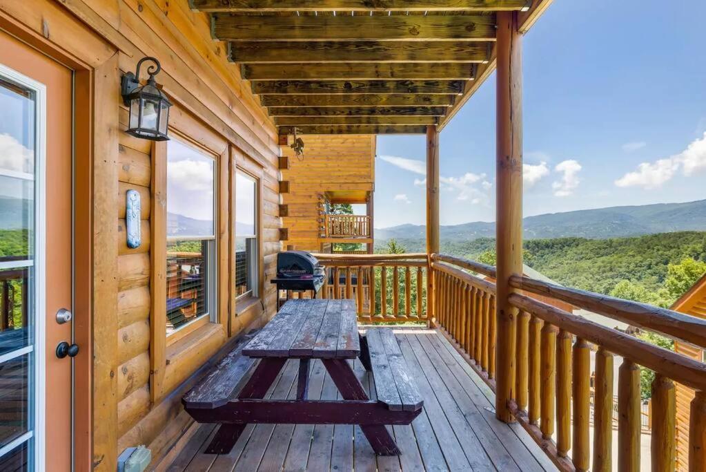 Heated Pool Hot Tub Game Room Mountain Views Sevierville Exterior foto